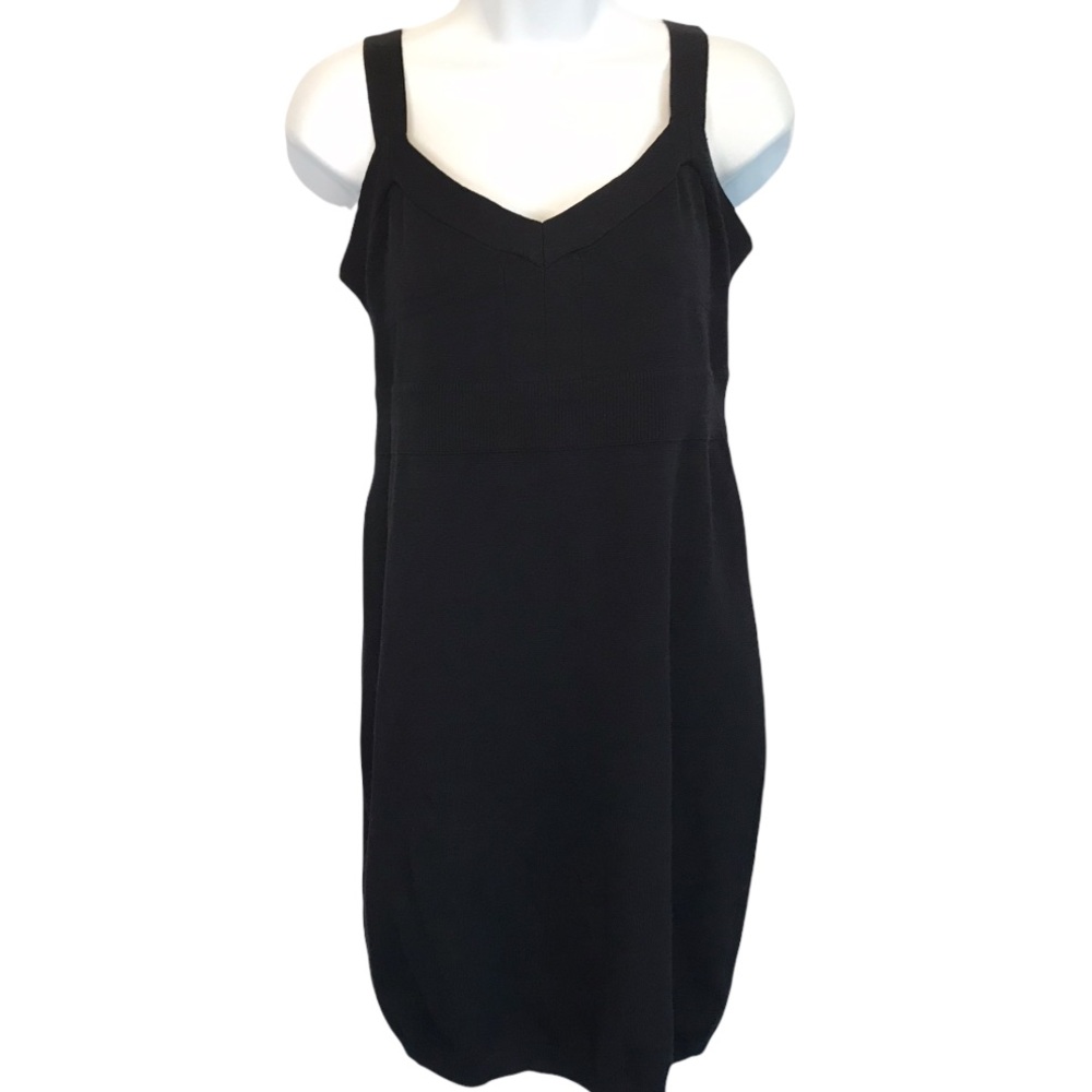 Guess By Marciano Black Knit Stretchy Dress